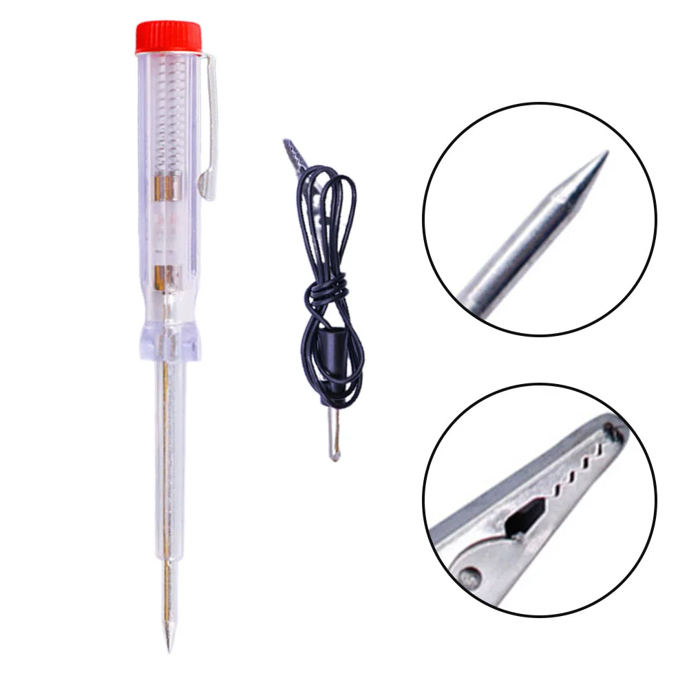 Voltage Tester Long Probe Pen Wire Circuit Tester 13cm 2.2cm 20 AMP 3 Watt Bulb 5inch 6V-24V DC Carbon Steel 1 Pc
Voltage Tester Long Probe Pen Wire Circuit Tester 13cm 2.2cm 20 AMP 3 Watt Bulb 5inch 6V-24V DC Carbon Steel 1 Pc