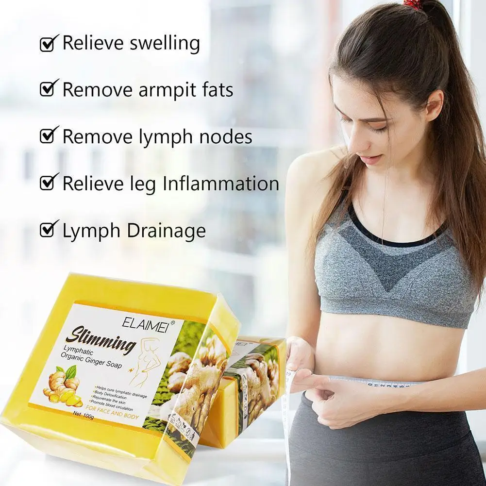 100g Ginger Slimming Soap Detox Weight Loss Ginger Soap Skin Cleansing Care Ginger Bath Soap For All Skin Types Y1A8
100g Ginger Slimming Soap Detox Weight Loss Ginger Soap Skin Cleansing Care Ginger Bath Soap For All Skin Types Y1A8