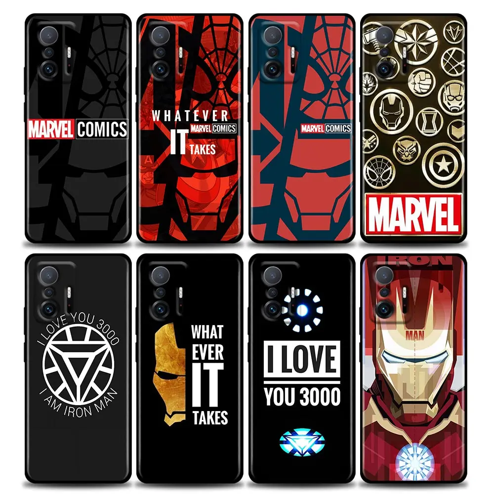 The Avenger Iron Man Funda Coque Phone Case for Xiaomi 12 12X 11 11X 11T X3 X4 NFC M3 F3 GT M4 Pro Lite NE 5G TPU Case Capa Para
The Avenger Iron Man Funda Coque Phone Case for Xiaomi 12 12X 11 11X 11T X3 X4 NFC M3 F3 GT M4 Pro Lite NE 5G TPU Case Capa Para