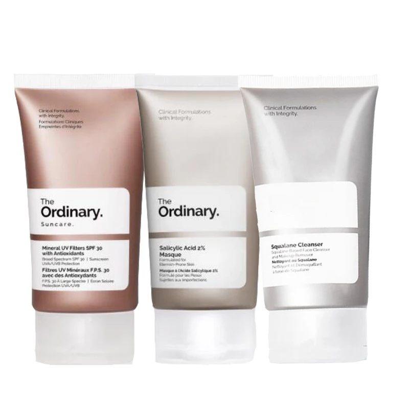 Ordinary Salicylic Acid 2% Mask Squalane Facial Cleanser Sunscreen Shrink Pores Brighten Disposable Mask Oil Control Face Care
Ordinary Salicylic Acid 2% Mask Squalane Facial Cleanser Sunscreen Shrink Pores Brighten Disposable Mask Oil Control Face Care