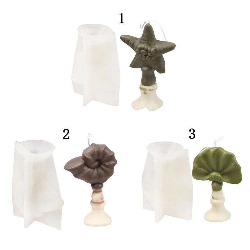 

Conch Starfish Scallop Candle Resin Mold Party Favor Decoration Candle Silicone Moulds Marine Theme Epoxy Casting Molds