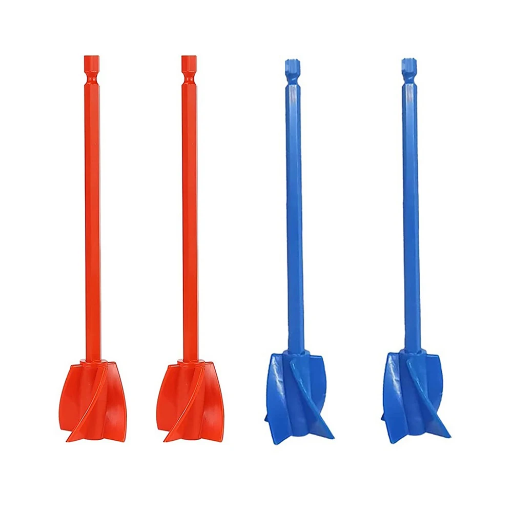 4pcs Epoxy Mixing Stick Paint Stirring Rod Putty Cement Paint Mixer Attachment With Drill Chuck For Epoxy Resin Latex Oil Paint
4pcs Epoxy Mixing Stick Paint Stirring Rod Putty Cement Paint Mixer Attachment With Drill Chuck For Epoxy Resin Latex Oil Paint