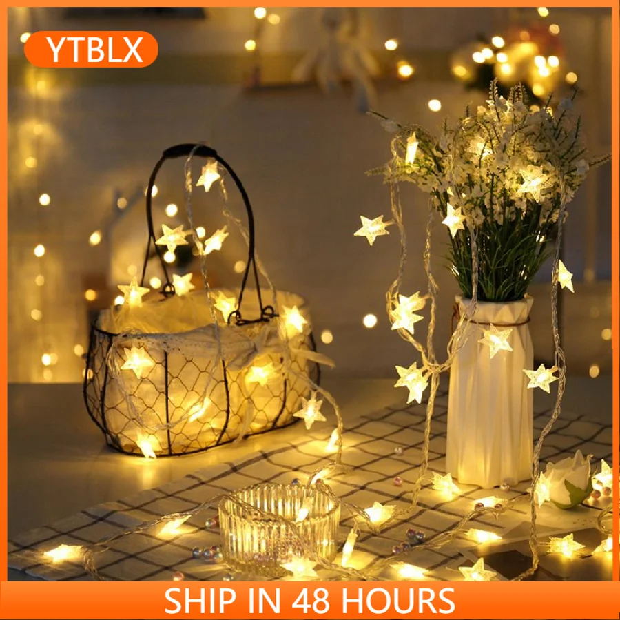 10/20 LED Star Light String Twinkle Garlands Battery Powered Christmas Lamp Holiday Party Wedding Decorative Fairy Lights
10/20 LED Star Light String Twinkle Garlands Battery Powered Christmas Lamp Holiday Party Wedding Decorative Fairy Lights