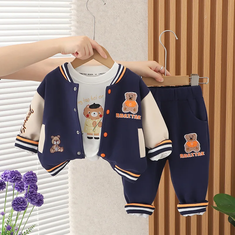Kids Baby Luxury Designer Clothing 2023 Lovely Cartoon Cardigan Coats White T-shirts Pants Boys Outfits Toddler Boy Fall Clothes
Kids Baby Luxury Designer Clothing 2023 Lovely Cartoon Cardigan Coats White T-shirts Pants Boys Outfits Toddler Boy Fall Clothes