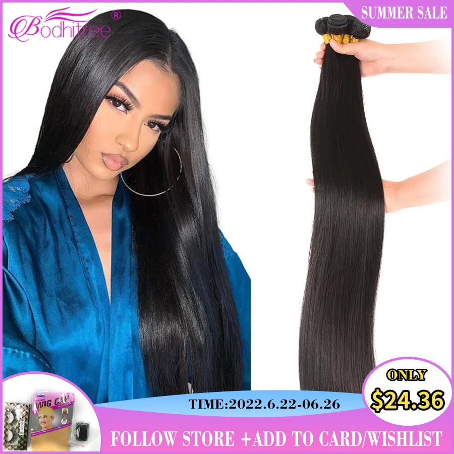 BODHI TREE Straight Bundles 100% Raw Unprocessed Human Hair Bundles 30 Inch Bone Straight Hair 3 4 Bundles Peruvian Hair Bundles
BODHI TREE Straight Bundles 100% Raw Unprocessed Human Hair Bundles 30 Inch Bone Straight Hair 3 4 Bundles Peruvian Hair Bundles