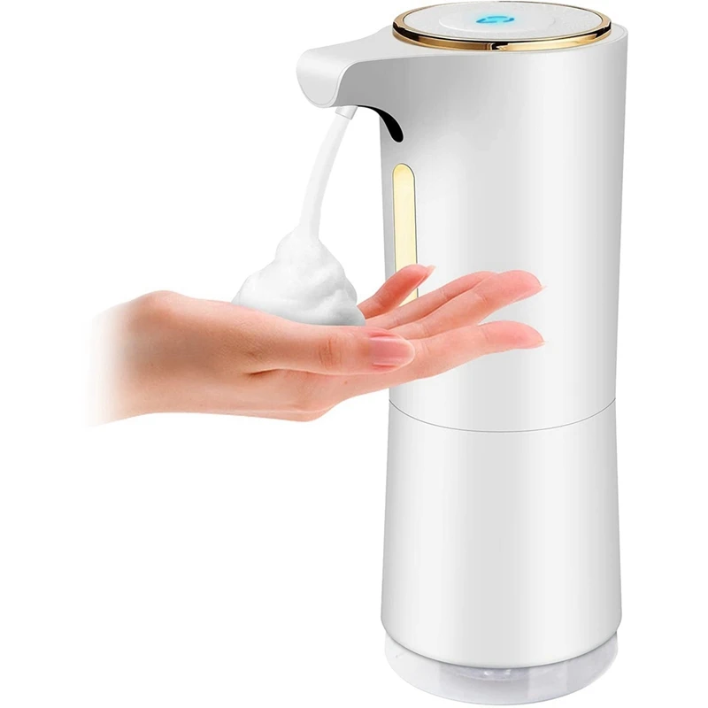 Foam Soap Dispenser Automatic, 300Ml Rechargeable Touchless Soap Dispenser For Bathroom Hotel Office
Foam Soap Dispenser Automatic, 300Ml Rechargeable Touchless Soap Dispenser For Bathroom Hotel Office
