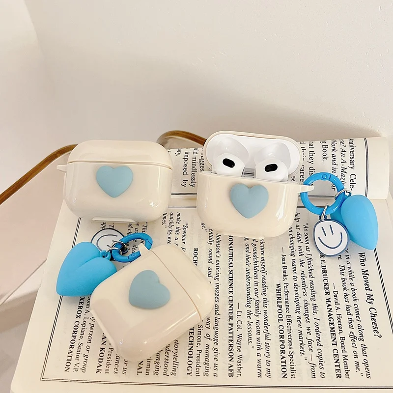 Cute 3D Love Heart Silicone Soft Earphone Accessories Case For AirPods 3 Headphone Shell For Apple Airpod 3/1/2 Pro capa funda
Cute 3D Love Heart Silicone Soft Earphone Accessories Case For AirPods 3 Headphone Shell For Apple Airpod 3/1/2 Pro capa funda