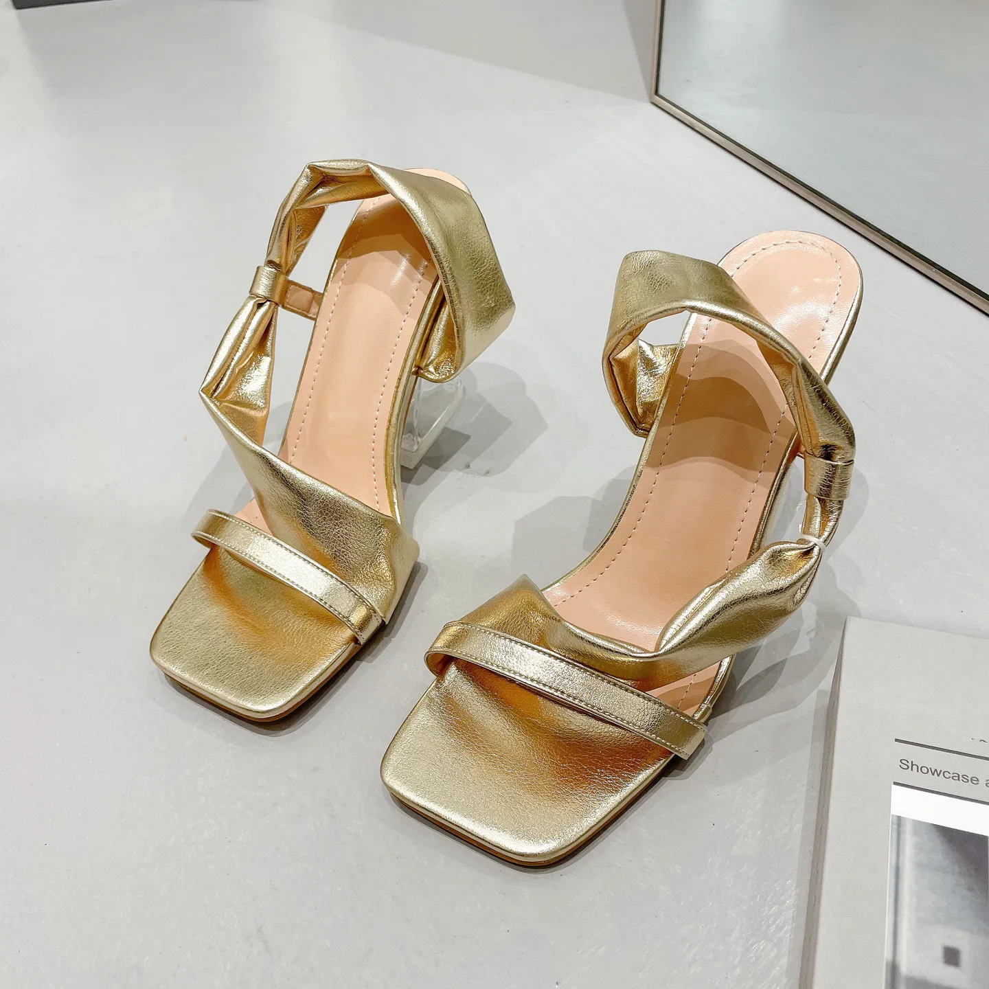 Comfort Shoes for Women Female Sandal High Heels 2022 Summer Square Toe Girls Low New Fashion High-heeled Beige Rhinestone 
Comfort Shoes for Women Female Sandal High Heels 2022 Summer Square Toe Girls Low New Fashion High-heeled Beige Rhinestone