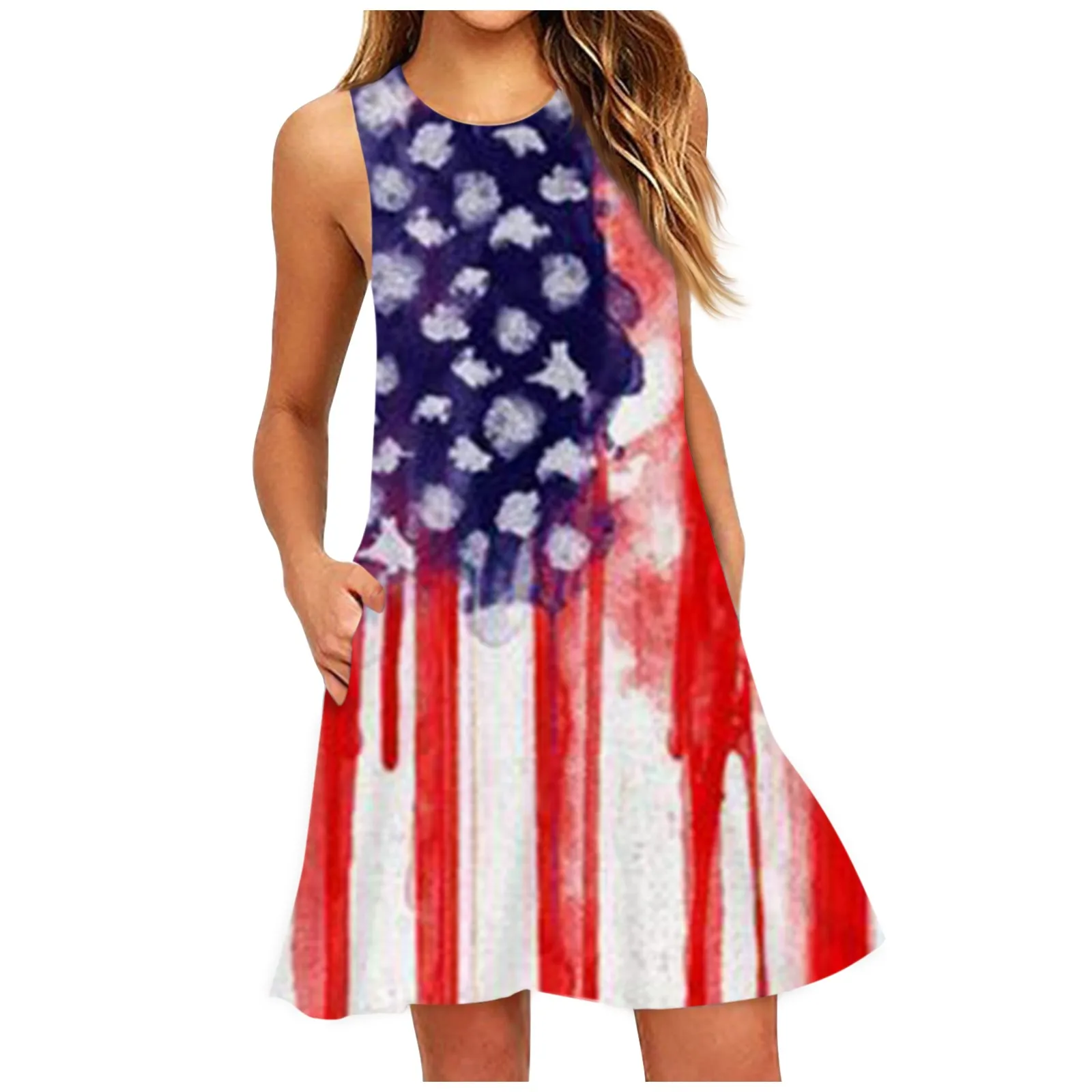Summer Dresses For Women Beach Cover Up Tshirt Independence Day Print Sundress Casual Sleeveless Short Dresses Tank Dress Summer
Summer Dresses For Women Beach Cover Up Tshirt Independence Day Print Sundress Casual Sleeveless Short Dresses Tank Dress Summer