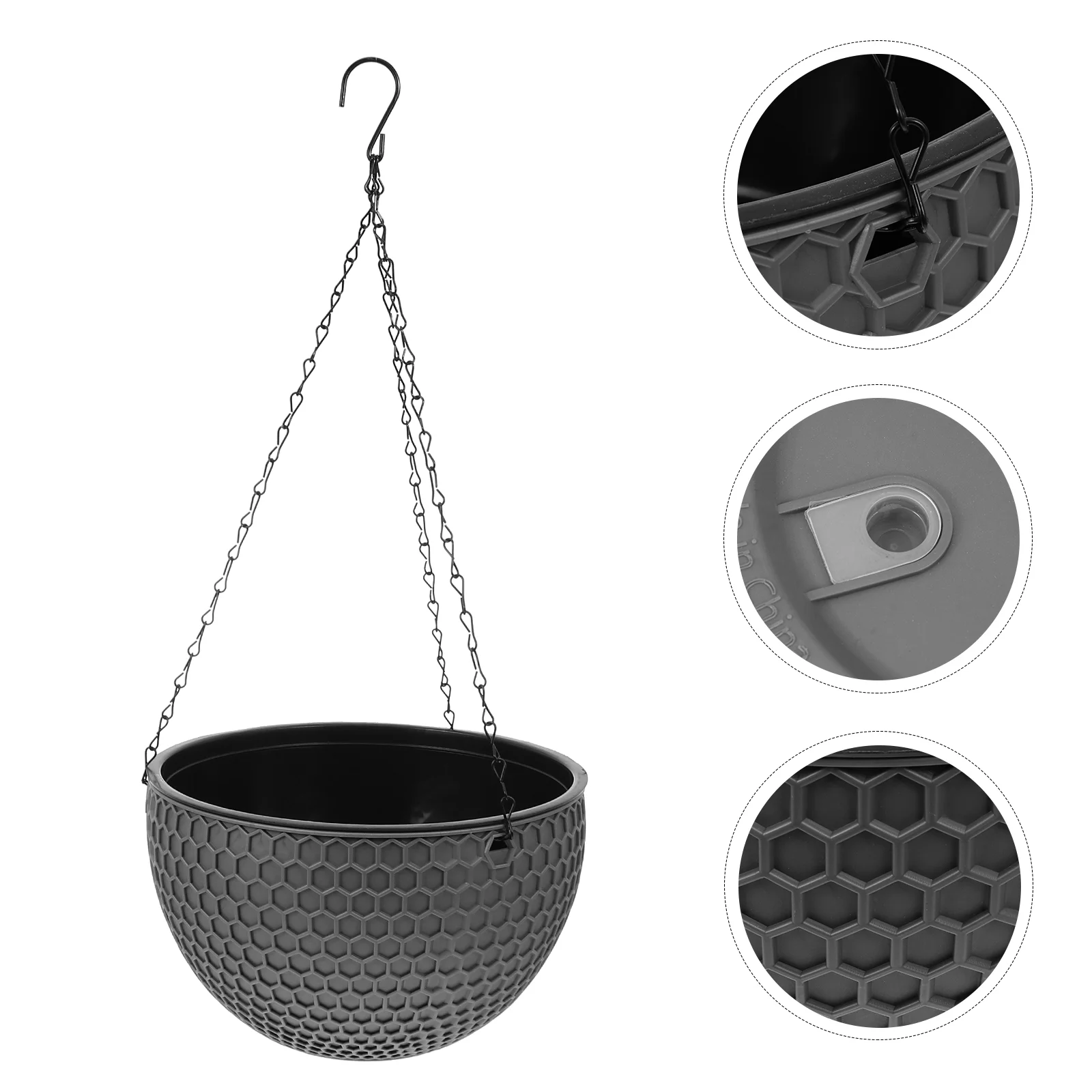 1pc Flower Pot Useful Fine Hanging Flowerpot Hanging Pot For Home Plant Pot Decor
1pc Flower Pot Useful Fine Hanging Flowerpot Hanging Pot For Home Plant Pot Decor