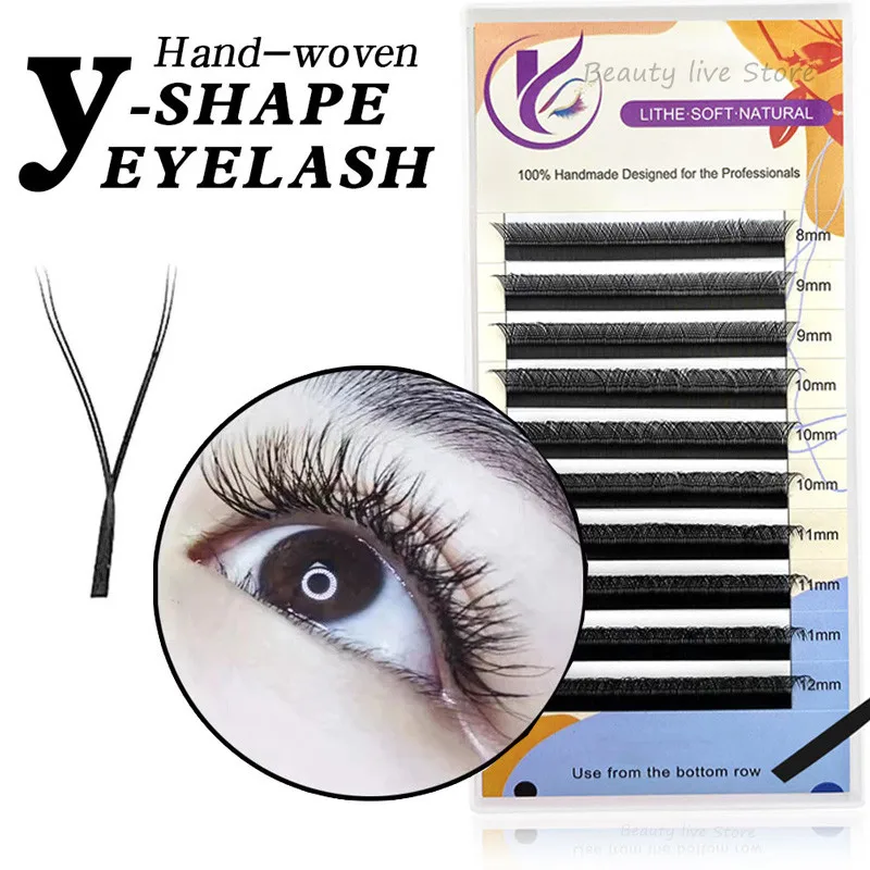 YY Design Lashes Extension Faux Mink Black 10Rows Soft Invividual Eyelashes Y Shape Volume Lashes Tools natural 8-15 MM Lashes
YY Design Lashes Extension Faux Mink Black 10Rows Soft Invividual Eyelashes Y Shape Volume Lashes Tools natural 8-15 MM Lashes