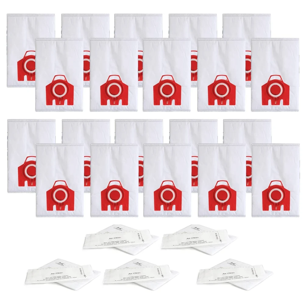 20Pack Replacement FJM 3D Efficiency Dust Bag for Miele S200,S300,S600,S4 S6 Compact C2 C1 Serie Canister Vacuum Cleaner
20Pack Replacement FJM 3D Efficiency Dust Bag for Miele S200,S300,S600,S4 S6 Compact C2 C1 Serie Canister Vacuum Cleaner