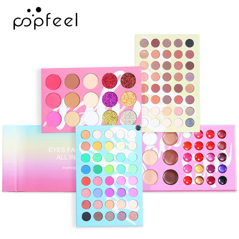 121 color rotating eye shadow lip gloss blush foundation four-in-one stage makeup tray popular eyeshadow pallete wholesale
121 color rotating eye shadow lip gloss blush foundation four-in-one stage makeup tray popular eyeshadow pallete wholesale