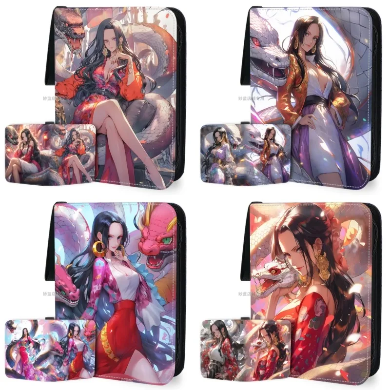 ONE PIECE DIY Boa·Hancock Compilation Zippering Large Capacity Loose Leaf Card Storage Book Game Collection Card Book Gift
ONE PIECE DIY Boa·Hancock Compilation Zippering Large Capacity Loose Leaf Card Storage Book Game Collection Card Book Gift