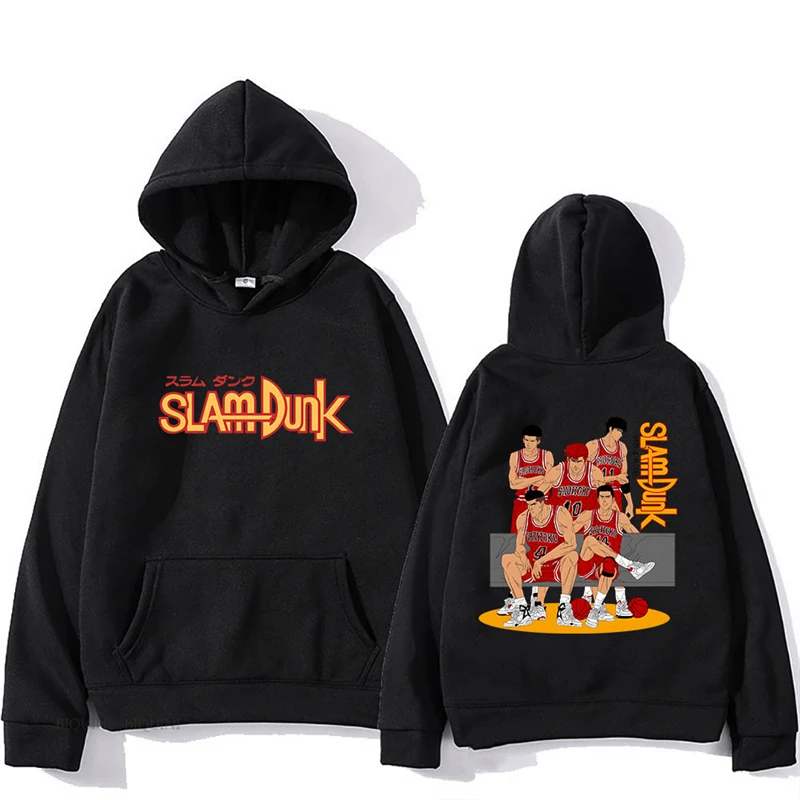 Slam Dunk Cartoon Anime Hoodies Printed Graphic Sweatshirts Fashion Men Women Clothes High Street Streetwear Gothic Pullovers
Slam Dunk Cartoon Anime Hoodies Printed Graphic Sweatshirts Fashion Men Women Clothes High Street Streetwear Gothic Pullovers