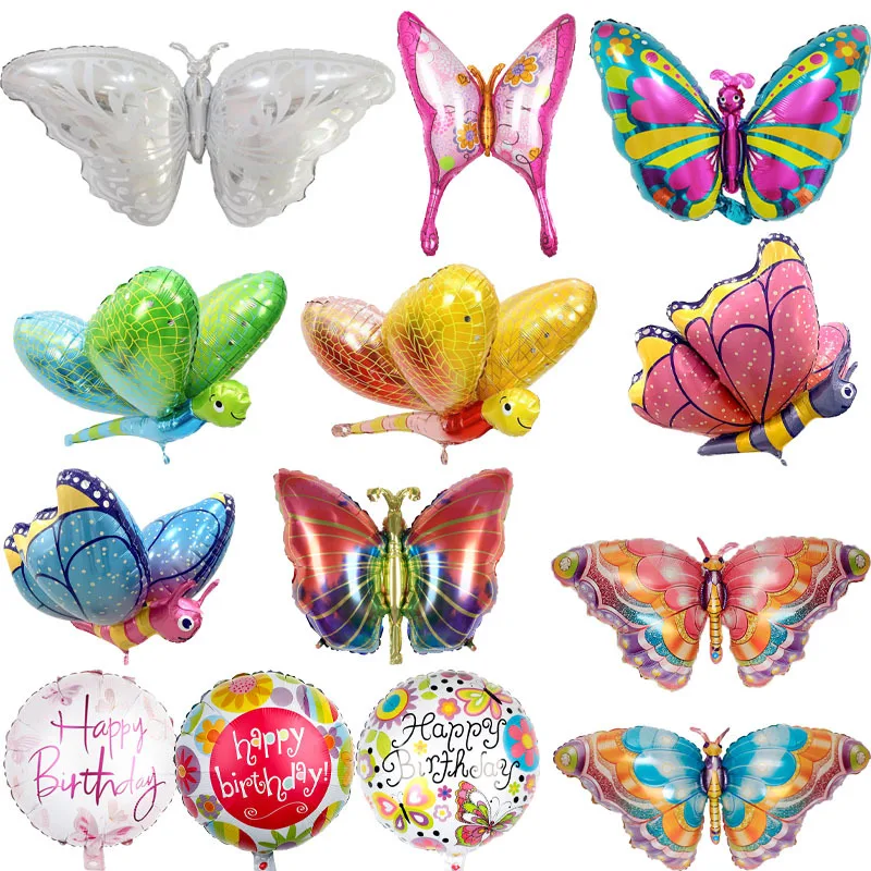 New 3D Multicolor Butterfly Foil Balloon Cartoon Animal Helium Balloon Wedding Birthday Party Decoration Kids Toys Gifts Balls
New 3D Multicolor Butterfly Foil Balloon Cartoon Animal Helium Balloon Wedding Birthday Party Decoration Kids Toys Gifts Balls