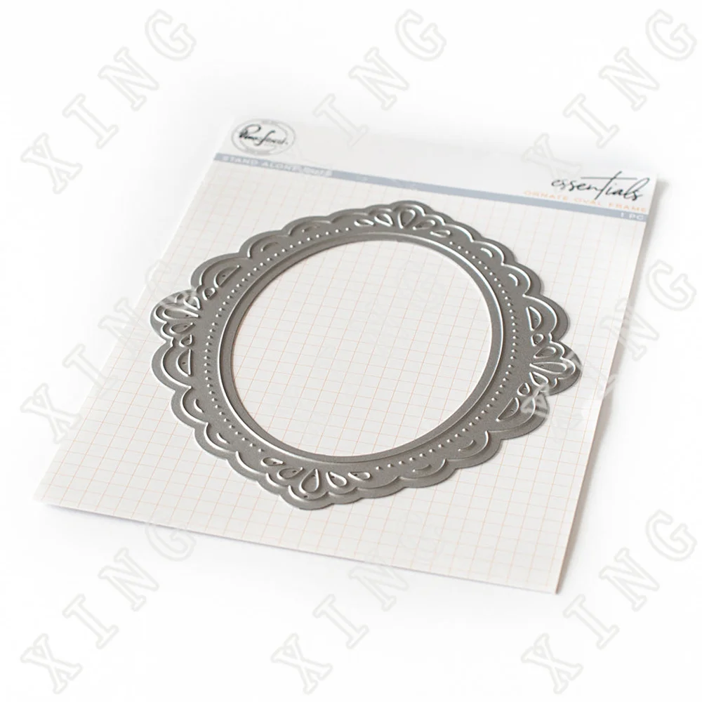2022 Spring Ornate Oval Frame Metal Cutting Dies Diy Craft Paper Scrapbooking Greeting Card Diary Decoration Embossing Molds
2022 Spring Ornate Oval Frame Metal Cutting Dies Diy Craft Paper Scrapbooking Greeting Card Diary Decoration Embossing Molds