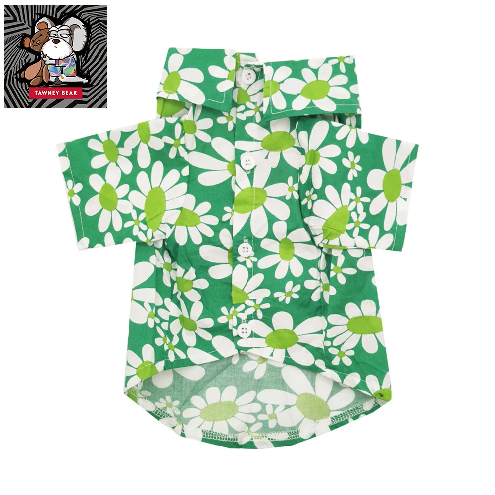 TawneyBear Hawaiian Shirt for Small Medium Dogs Green Daisy Yorkie Bulldog Chihuahua Teddy Blouse Clothes Camisa Hawaiana Perro
TawneyBear Hawaiian Shirt for Small Medium Dogs Green Daisy Yorkie Bulldog Chihuahua Teddy Blouse Clothes Camisa Hawaiana Perro
