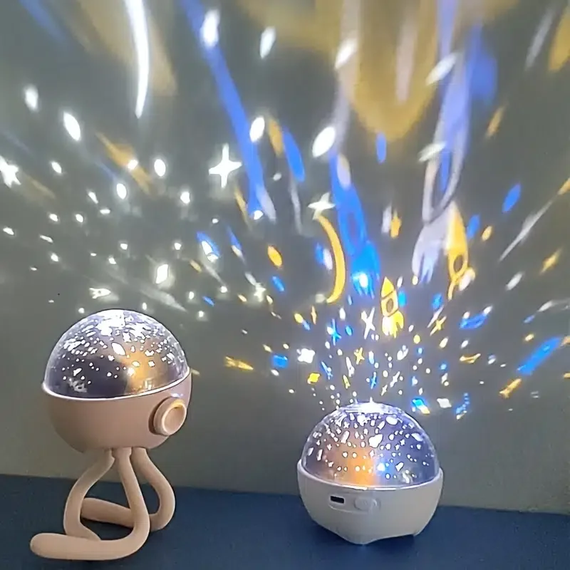 HMTX LED Light USB Star Projector Tripod Octopus Projector Lamp Starry Sky Night Light Home Bedroom Decoration
HMTX LED Light USB Star Projector Tripod Octopus Projector Lamp Starry Sky Night Light Home Bedroom Decoration