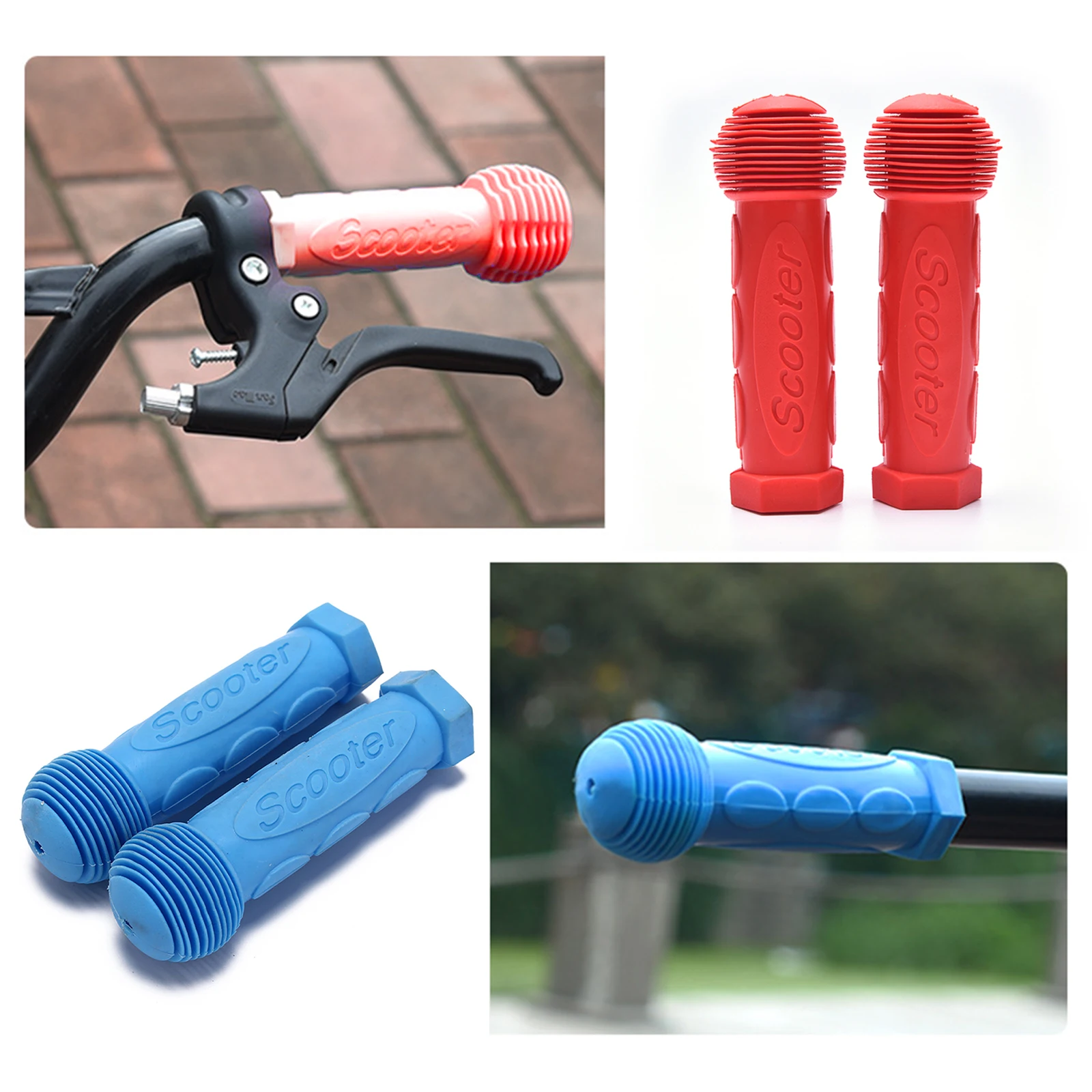 Skateboard Scooter Bike Grips Bicycle Bike Handle Handlebar Non-slip Soft Rubber Bar Bicycle Tool Parts Fittings Replacement
Skateboard Scooter Bike Grips Bicycle Bike Handle Handlebar Non-slip Soft Rubber Bar Bicycle Tool Parts Fittings Replacement