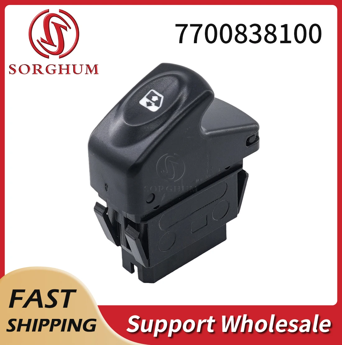 Sorghum 7700838100 Passenger Auto Power Window Control Single Switch Button For Renault Clio II Megane Kangoo Scenic 7700307605
Sorghum 7700838100 Passenger Auto Power Window Control Single Switch Button For Renault Clio II Megane Kangoo Scenic 7700307605