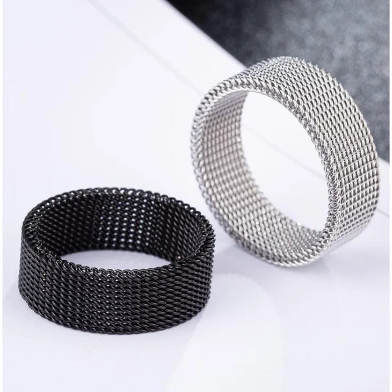 Stainless Steel Braided Deformed Grid Rings for Men Women Letters King Queen Couple's Hand Ornaments Jewelry Anillos кольца
Stainless Steel Braided Deformed Grid Rings for Men Women Letters King Queen Couple's Hand Ornaments Jewelry Anillos кольца