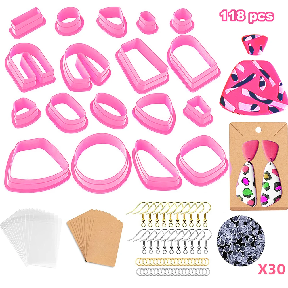 Polymer Clay Tools Plastic Clay Cutter Ceramic Pottery DIY Ceramic Craft Cutting Mold for EarringJewelry Pendant Making Molds
Polymer Clay Tools Plastic Clay Cutter Ceramic Pottery DIY Ceramic Craft Cutting Mold for EarringJewelry Pendant Making Molds