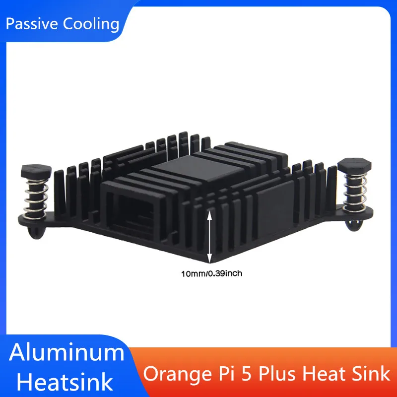 

Радиатор Orange Pi 5 Plus из алюминиевого сплава, Пассивный охлаждающий коврик, защелкивающийся радиатор для теплоотвода для OPi 5 Plus