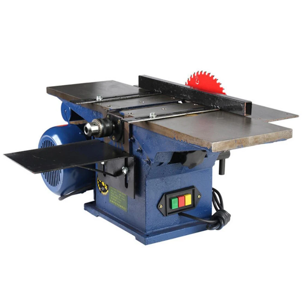 

Sawing drilling planing 3 in 1 multi functional wood planer machine 150mm width combo wood planer machine for wood working