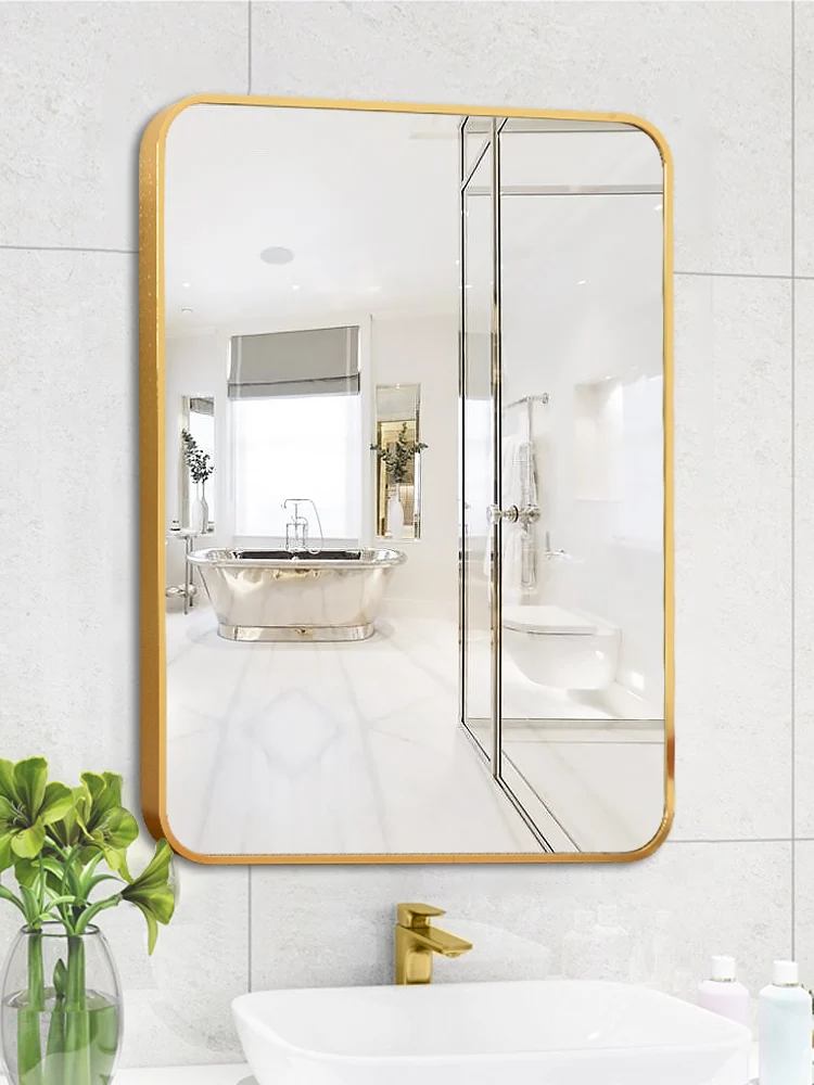 Bathroom Mirror Punch-Free Washstand Bathroom Mirror Wall-Mounted Bathroom Makeup Comb Makeup Table Mirror
Bathroom Mirror Punch-Free Washstand Bathroom Mirror Wall-Mounted Bathroom Makeup Comb Makeup Table Mirror
