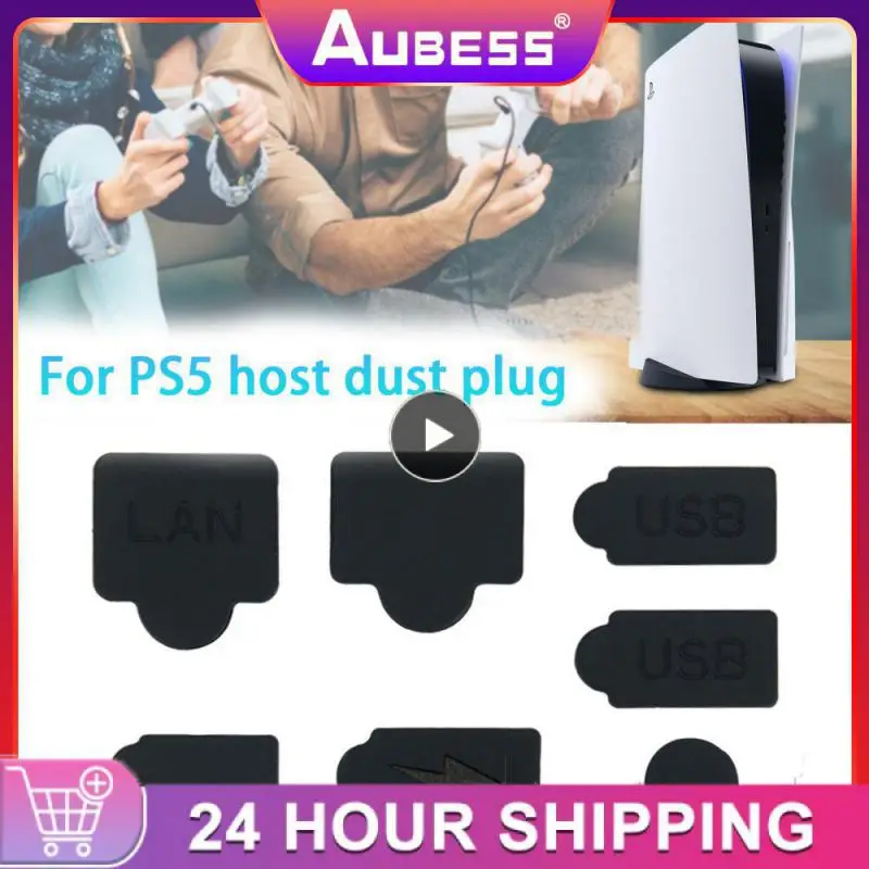 Black Gaming Accessories Durable Anti-dust Plug Cover Small And Convenient Dustproof Dust Plug Dust Filters For Ps5 Mainframe
Black Gaming Accessories Durable Anti-dust Plug Cover Small And Convenient Dustproof Dust Plug Dust Filters For Ps5 Mainframe