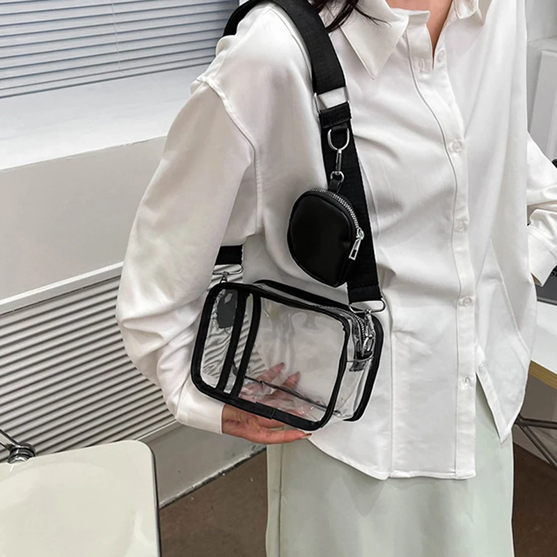 PVC Clear Transparent Bag Shoulder Cross Body Bags for Women Pink Bag Ladies Hobo Bag Summer Vacation Travel Stadium Approved
PVC Clear Transparent Bag Shoulder Cross Body Bags for Women Pink Bag Ladies Hobo Bag Summer Vacation Travel Stadium Approved