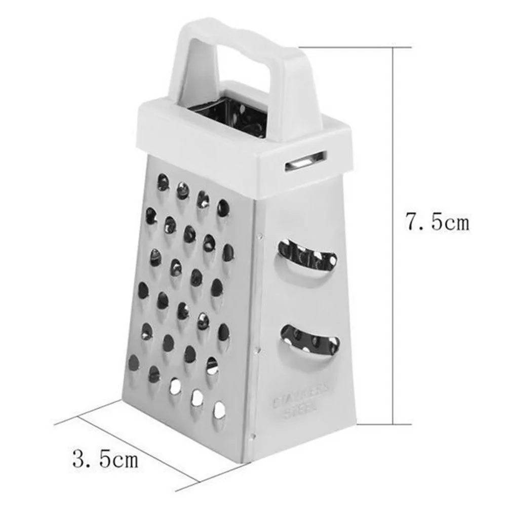 Multifunctional Mini Grater Four-Sided Slicer Stainless Steel Slicer Creative Kitchen Tool Multi-function Vegetable Random Color
Multifunctional Mini Grater Four-Sided Slicer Stainless Steel Slicer Creative Kitchen Tool Multi-function Vegetable Random Color