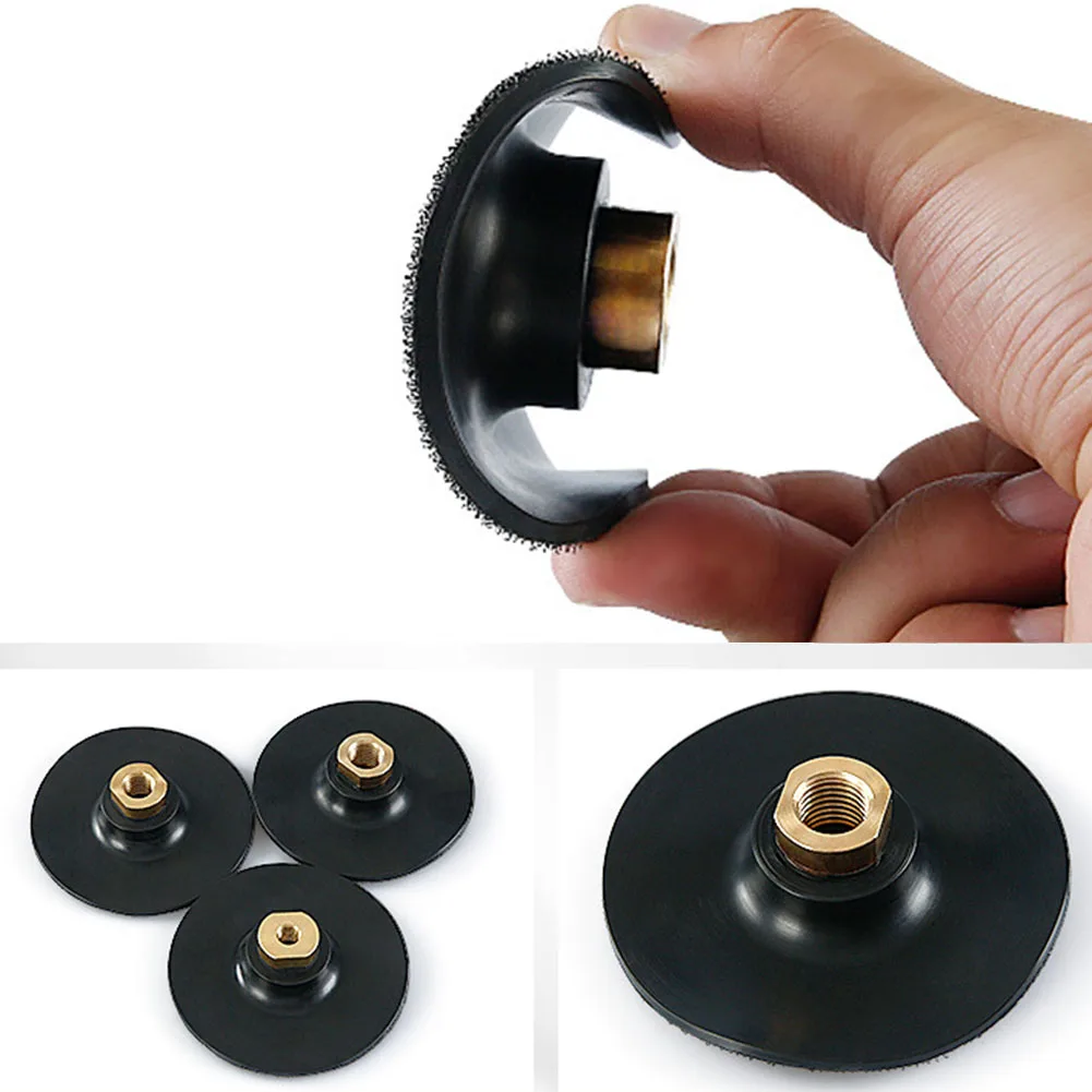 Rubber Backing Pad Polishing Grinding Disc For Dead Corners Jade Marble Pebbles Workshop Equipment Power Tools
Rubber Backing Pad Polishing Grinding Disc For Dead Corners Jade Marble Pebbles Workshop Equipment Power Tools