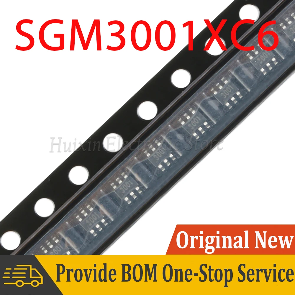 

5pcs SGM3001XC6/TR SGM3001XC6 3001 SC-70-6 SPDT Analog Signal Switch Chip SMD New and Original IC Chipset