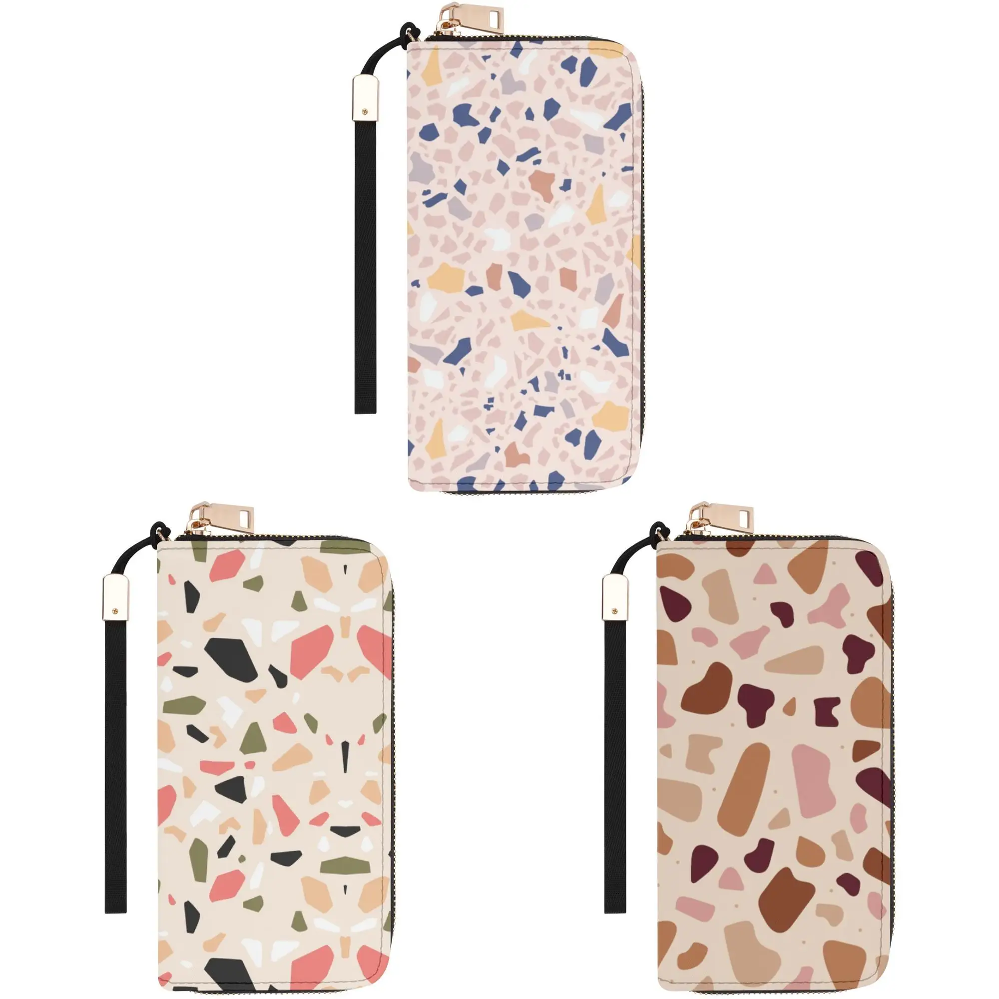 Geometric Terrazzo Pattern Designer Vegan Leather Long Women Wallets Big Size Phone Wristlet Clutch Gift
Geometric Terrazzo Pattern Designer Vegan Leather Long Women Wallets Big Size Phone Wristlet Clutch Gift