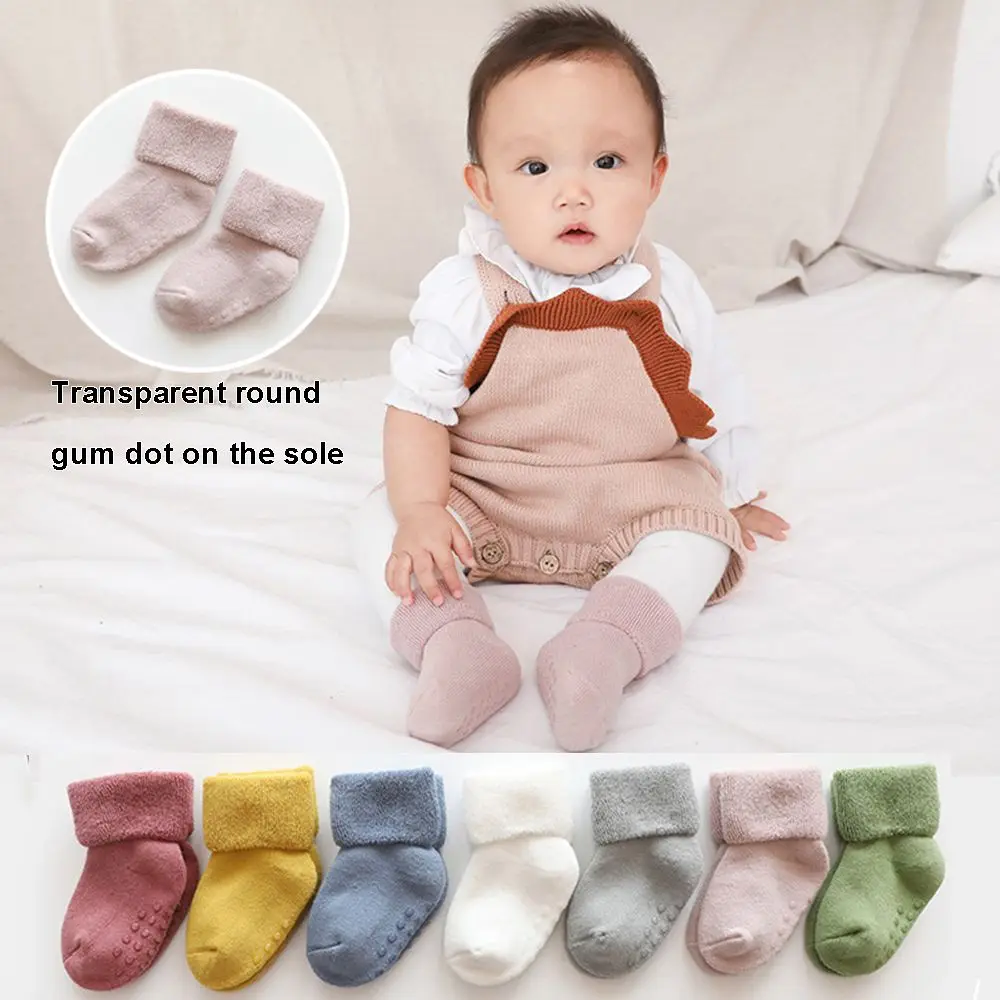 0-3Year Newborn Baby Cotton Autumn And Winter Terry Thickening Baby Socks Non-Slip Baby Floor Socks In Tube Socks Children Socks
0-3Year Newborn Baby Cotton Autumn And Winter Terry Thickening Baby Socks Non-Slip Baby Floor Socks In Tube Socks Children Socks