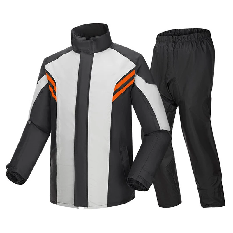 Reflective Split Raincoat Suit Men Motorcycle Raincoat Waterproof Poncho Rain Jacket Outdoor Cycling Rain Coat Hiking Raincoats
Reflective Split Raincoat Suit Men Motorcycle Raincoat Waterproof Poncho Rain Jacket Outdoor Cycling Rain Coat Hiking Raincoats