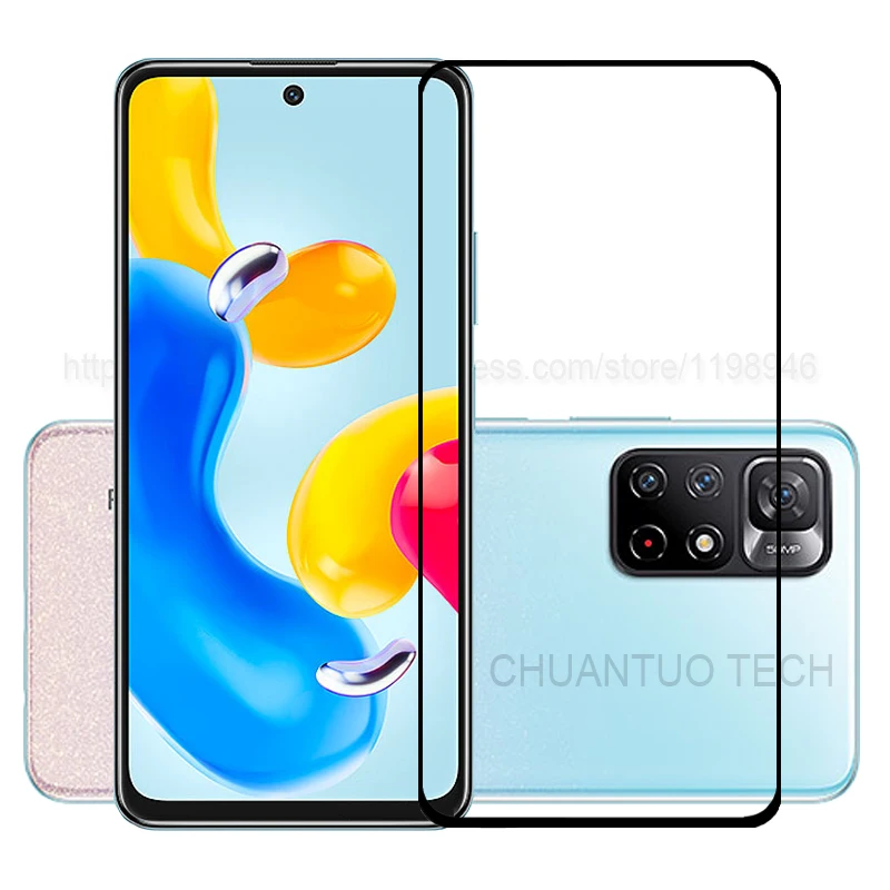 Защитная пленка для Redmi Note 11S, защита экрана с полным покрытием, защита от царапин, закаленное стекло для Redmi Note 11S/Note 11 Pro
Защитная пленка для Redmi Note 11S, защита экрана с полным покрытием, защита от царапин, закаленное стекло для Redmi Note 11S/Note 11 Pro