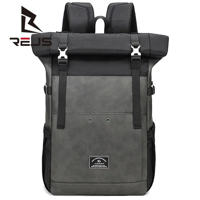 REJS Fashion Backpacks Men Multifunction Waterproof 15.6 laptop Bagpack School Rucksack Outdoor Rolled-edge Travel Backpack Bags
REJS Fashion Backpacks Men Multifunction Waterproof 15.6 laptop Bagpack School Rucksack Outdoor Rolled-edge Travel Backpack Bags