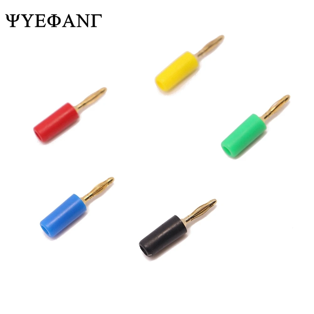 10PCS 2MM Banana Plug Pure Copper Gold-plated 2mm Small Banana Plug Test Line Plug Socket Welding Assembly Type
10PCS 2MM Banana Plug Pure Copper Gold-plated 2mm Small Banana Plug Test Line Plug Socket Welding Assembly Type