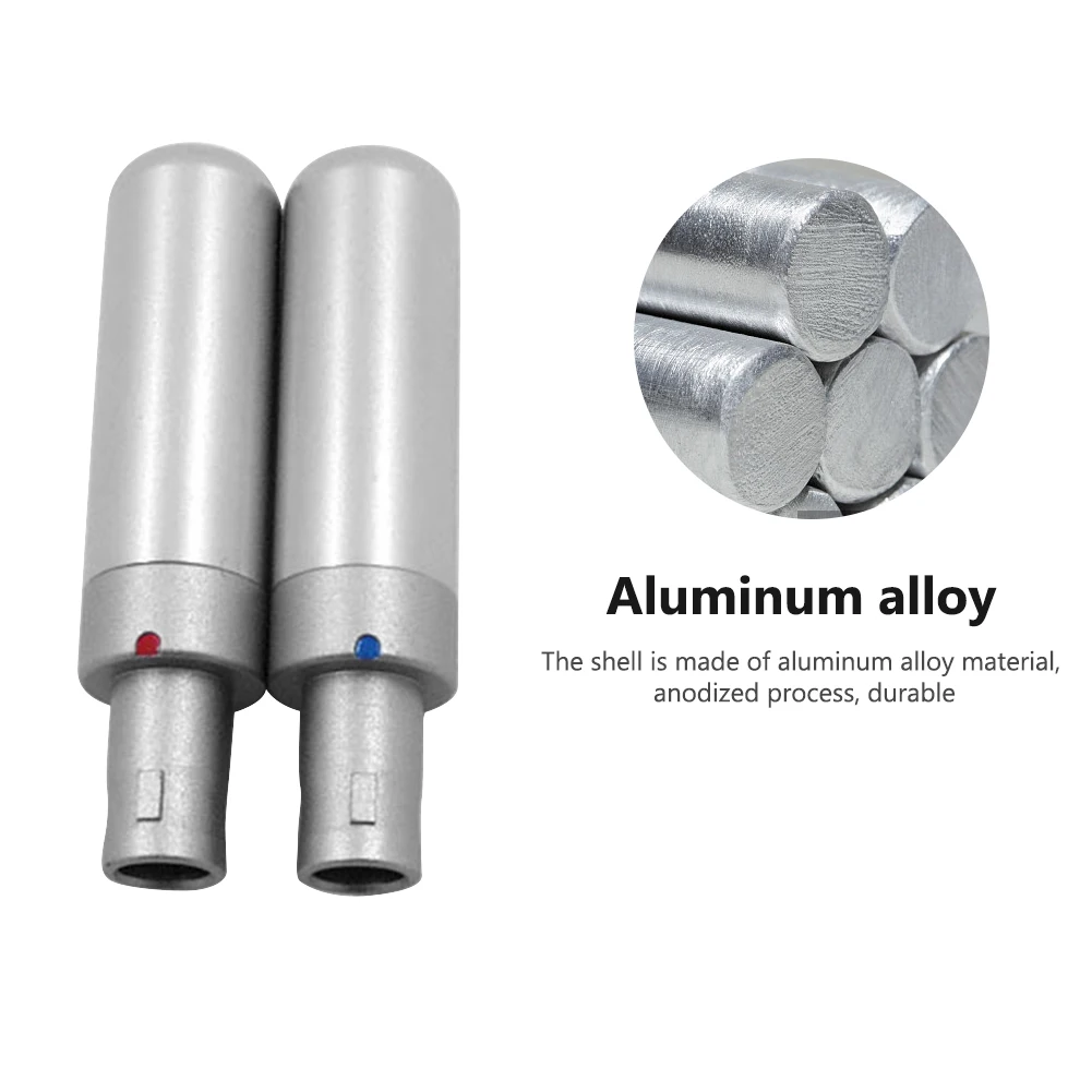 2pcs Audio Connector Aluminum Alloy Headphone Cable Adapter Headset Accessories Wire Connector for Sennheiser HD800 HD800s HD820
2pcs Audio Connector Aluminum Alloy Headphone Cable Adapter Headset Accessories Wire Connector for Sennheiser HD800 HD800s HD820