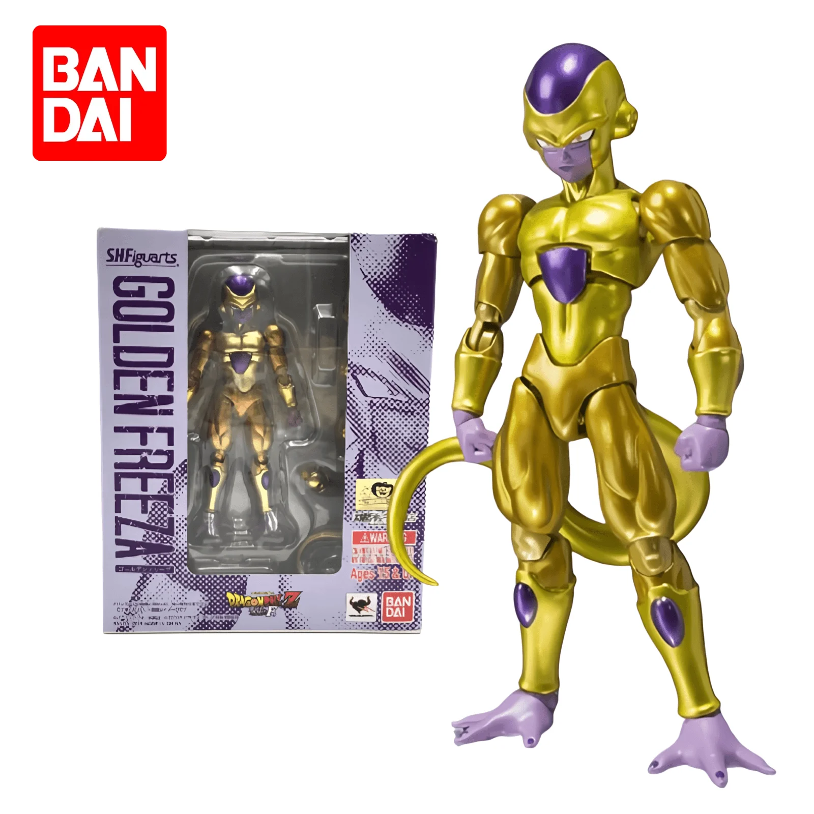 Bandai Genuine S.H.F DRAGON BALL Z Frieza Action Figures Anime Models Collection Doll Children's Toys Ornament Birthday Gifts
Bandai Genuine S.H.F DRAGON BALL Z Frieza Action Figures Anime Models Collection Doll Children's Toys Ornament Birthday Gifts