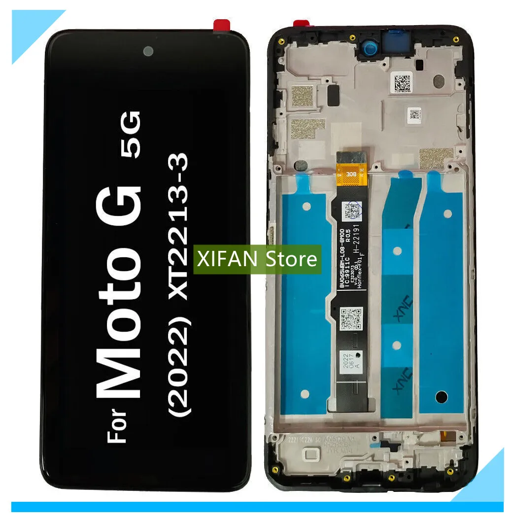 Оригинальный ЖК-дисплей для Motorola Moto G 5G 2022, ЖК-дисплей с рамкой, сенсорный экран, дигитайзер в сборе для Moto G 5G 2022, дисплей
Оригинальный ЖК-дисплей для Motorola Moto G 5G 2022, ЖК-дисплей с рамкой, сенсорный экран, дигитайзер в сборе для Moto G 5G 2022, дисплей