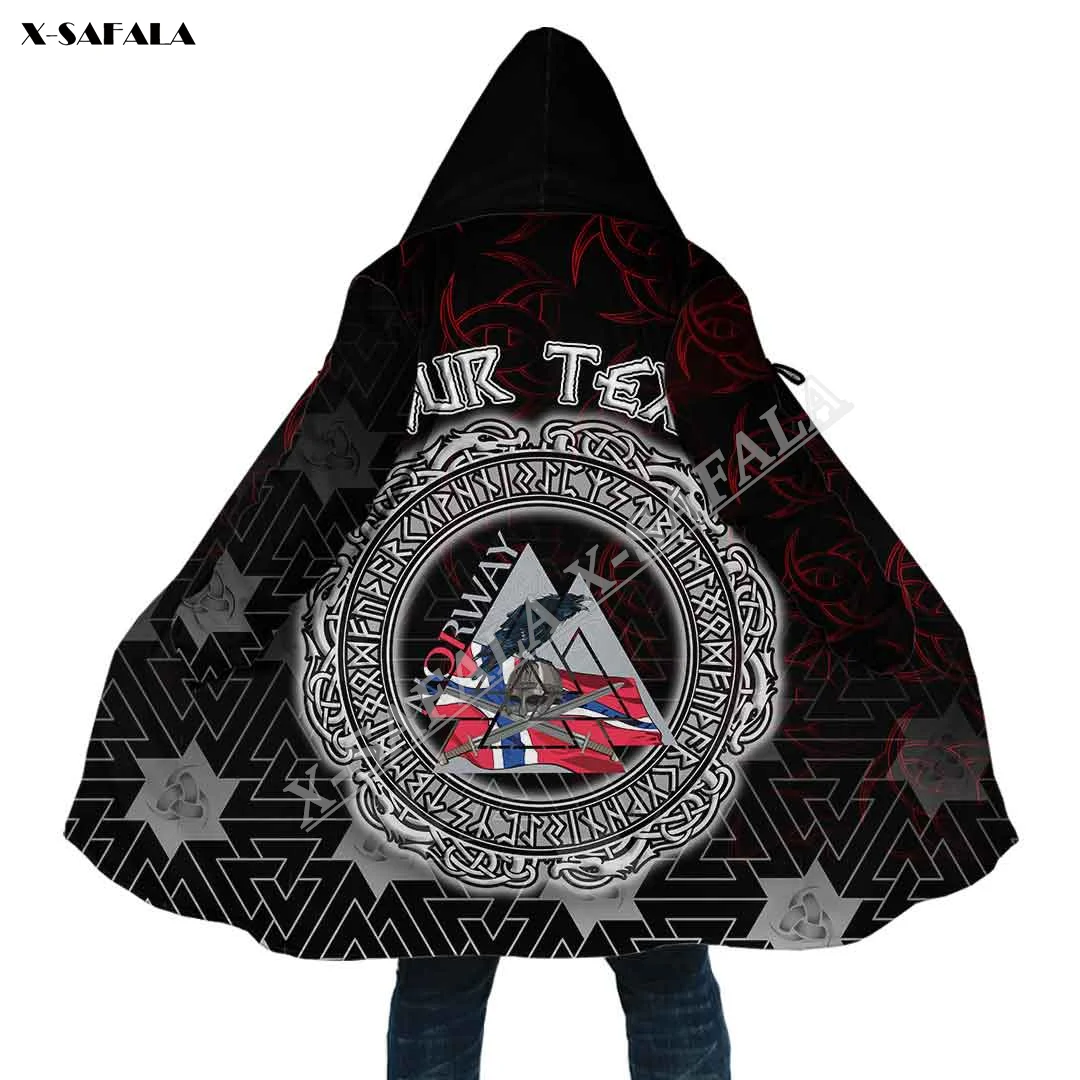 Norway Raven Odin Thick Warm Cloak Men Tattoo Symbol Viking Overcoat Coat 3D Print Windproof Fleece Cape Robe Hooded Blanket
Norway Raven Odin Thick Warm Cloak Men Tattoo Symbol Viking Overcoat Coat 3D Print Windproof Fleece Cape Robe Hooded Blanket