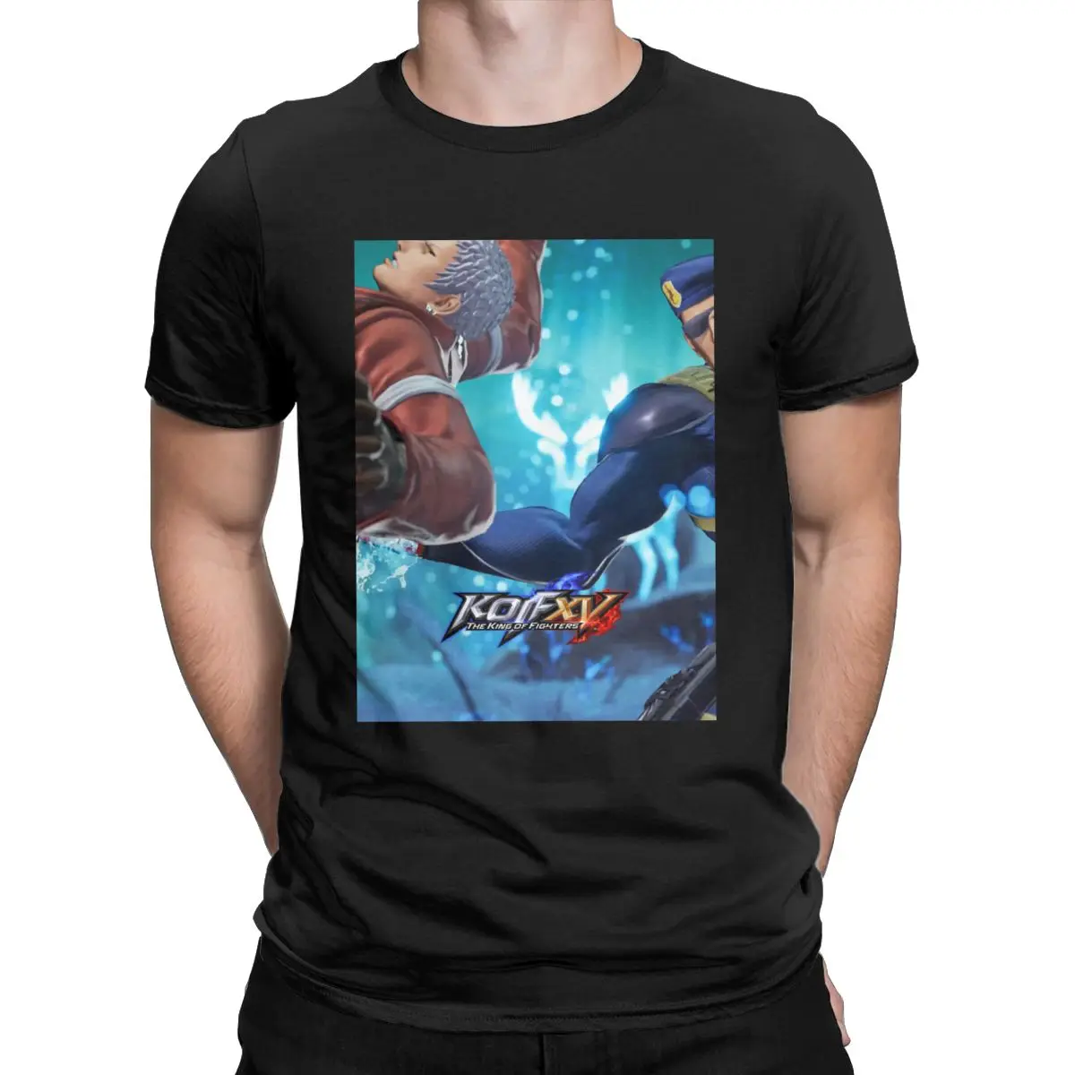 t shirt for men The King Of Fighters XV Pure Cotton Clothes Vintage Short Sleeve Crew Neck Tees Birthday Gift T-Shirt
t shirt for men The King Of Fighters XV Pure Cotton Clothes Vintage Short Sleeve Crew Neck Tees Birthday Gift T-Shirt