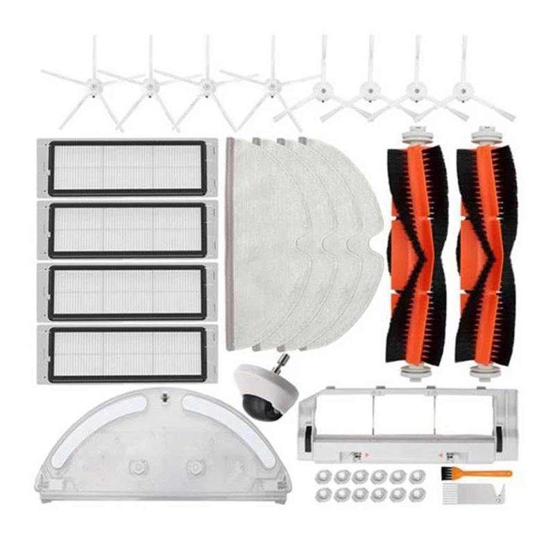 Accessories For Xiaomi Roborock S5 S6 Pure S60 S65 S50 E25 E4 Robot Vacuum Cleaner Main Brush Cover Mop Wheel Filter
Accessories For Xiaomi Roborock S5 S6 Pure S60 S65 S50 E25 E4 Robot Vacuum Cleaner Main Brush Cover Mop Wheel Filter