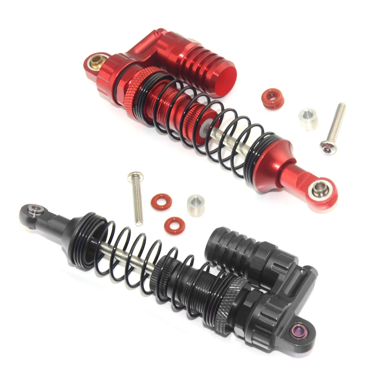 2pcs Full Metal RC Piggyback Shock Absorber Hole to hole 94mm for 1/10 RC Crawler Car Trx-4 TRX4 Axial SCX10 D90 90046 CC01
2pcs Full Metal RC Piggyback Shock Absorber Hole to hole 94mm for 1/10 RC Crawler Car Trx-4 TRX4 Axial SCX10 D90 90046 CC01
