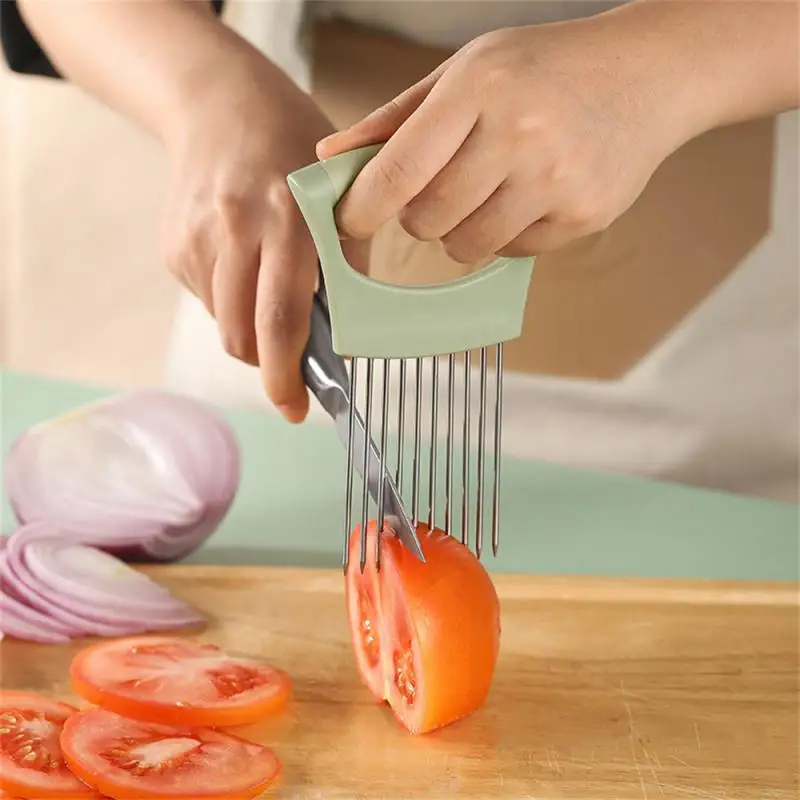Stainless Steel Onion Fork Not Easy To Slip Thick Material Slicer Not Easy To Deform Sharp And Durable Kitchen Accessories
Stainless Steel Onion Fork Not Easy To Slip Thick Material Slicer Not Easy To Deform Sharp And Durable Kitchen Accessories