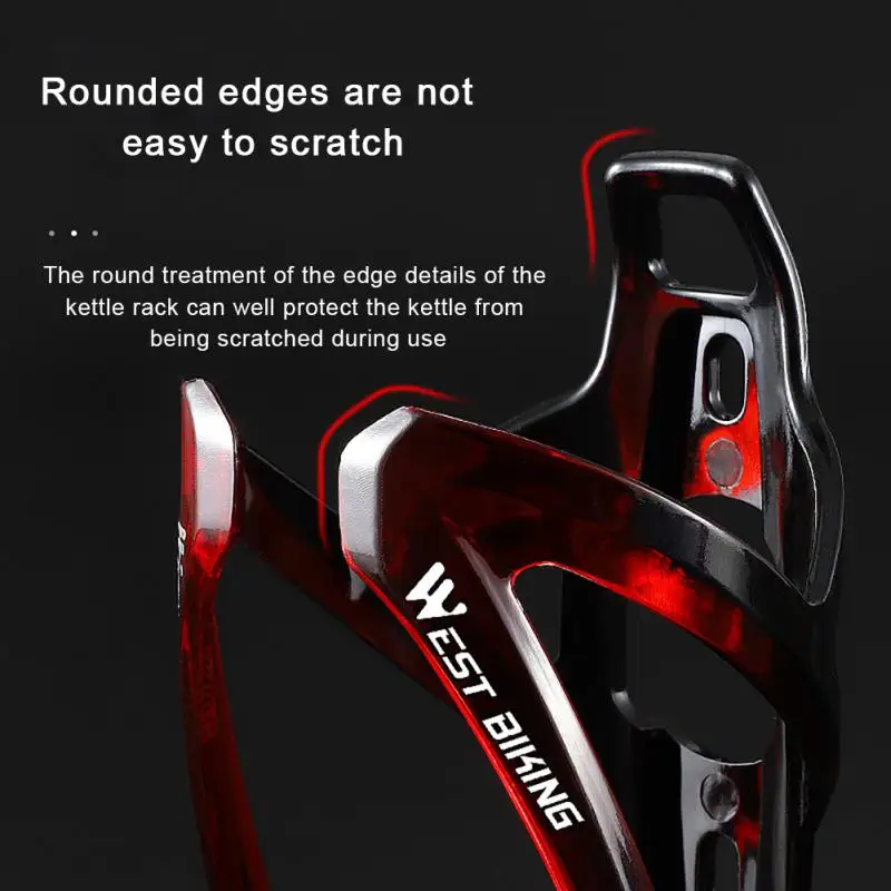 Flexible Rounded Edge Detailing Bike Water Bottle Cage One-piece Moulding Cycling Accessories Smoother Curves Tough Pc Plastic
Flexible Rounded Edge Detailing Bike Water Bottle Cage One-piece Moulding Cycling Accessories Smoother Curves Tough Pc Plastic